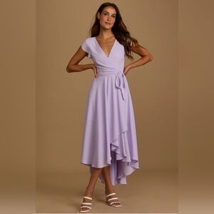 Lavender High Low Dress Size Medium